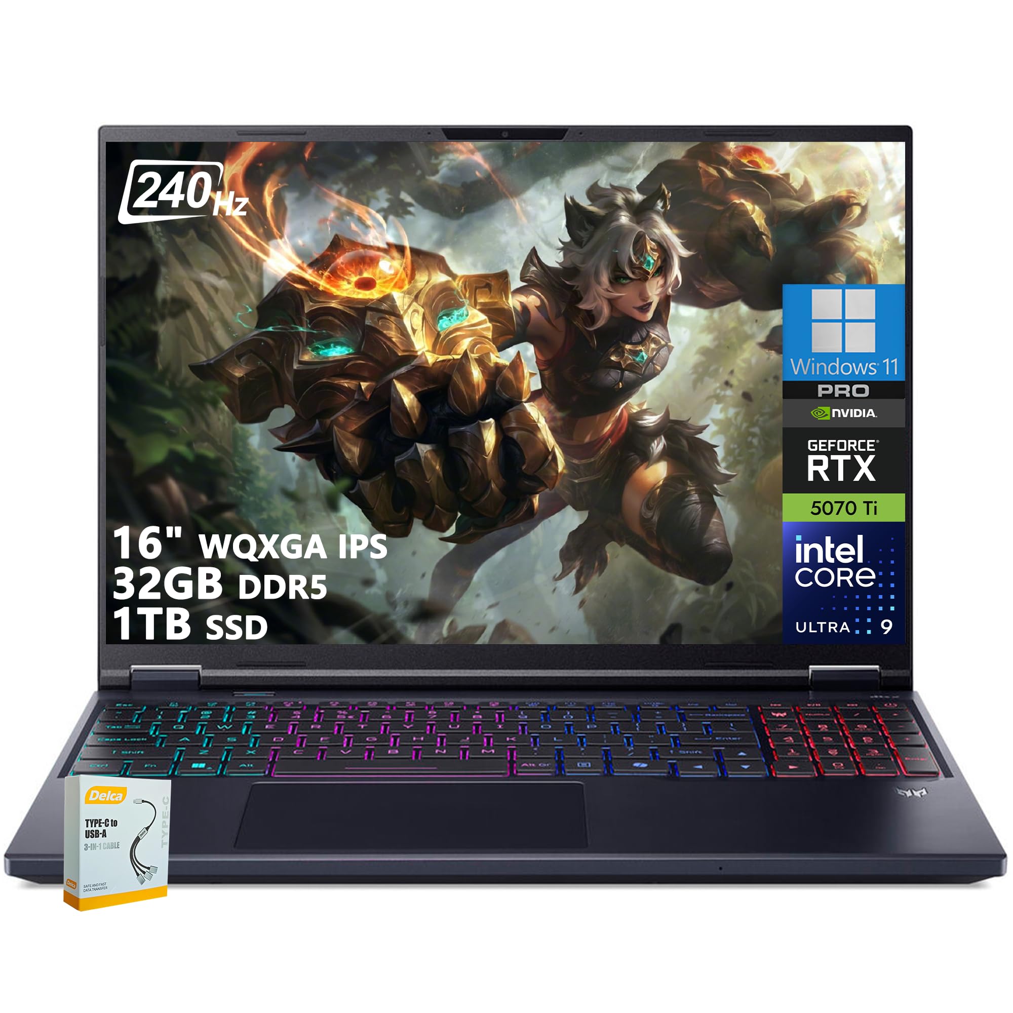 High-Performance Gaming Laptop for AI Tools
