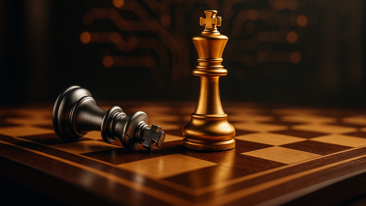 Kaggle Game Arena AI leaderboard 2025