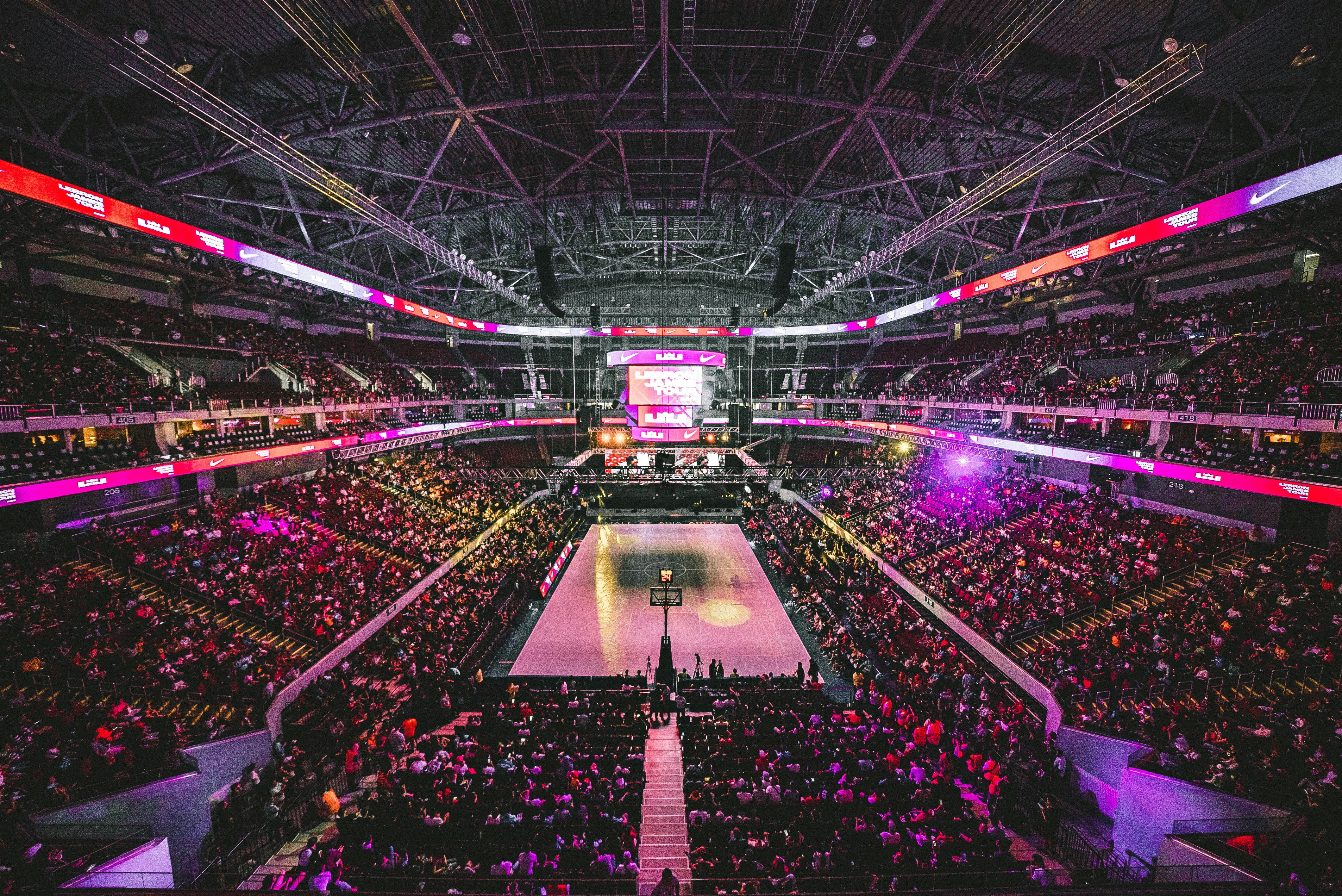 AI analyzing player behavior in esports arena