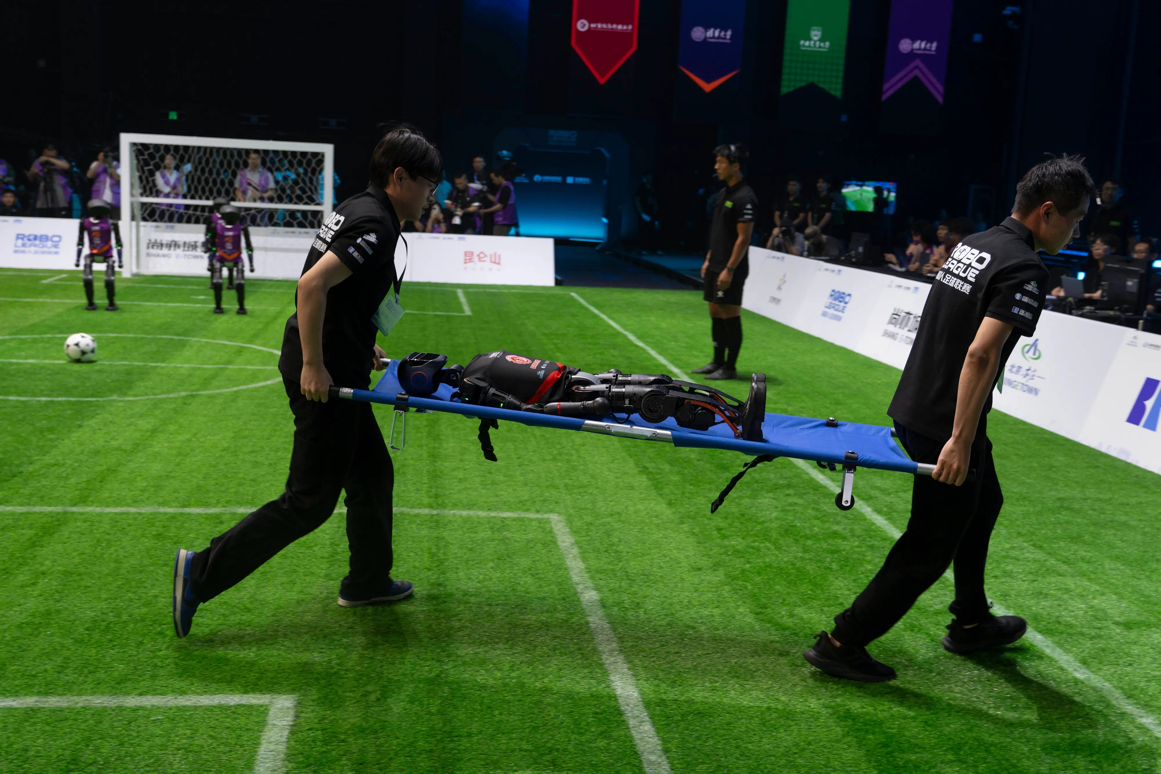 robot soccer formation shift